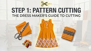 Easy A-line frock cutting step by step for beginners @StitchAurabyKomal  screenshot 4