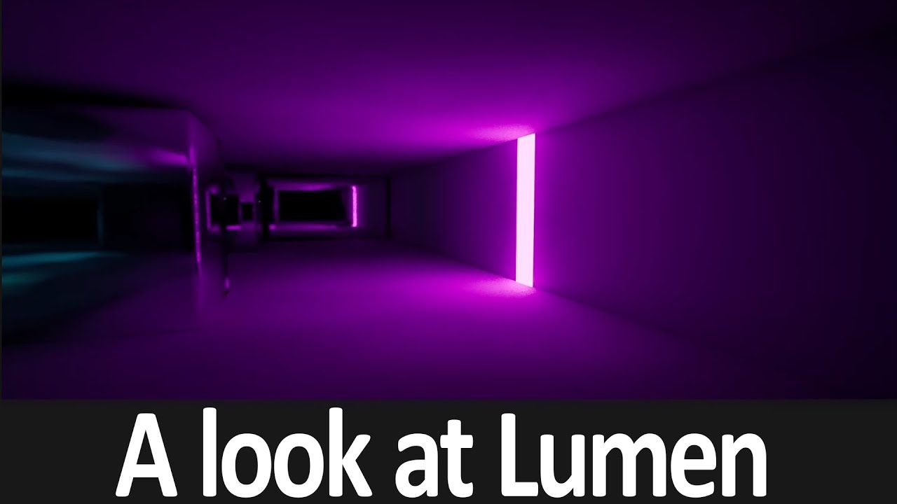 Lighting with Lumen Unreal Engine 5 - YouTube