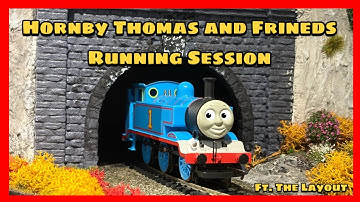 Hornby Thomas & Friends Mini Running Session on the Layout
