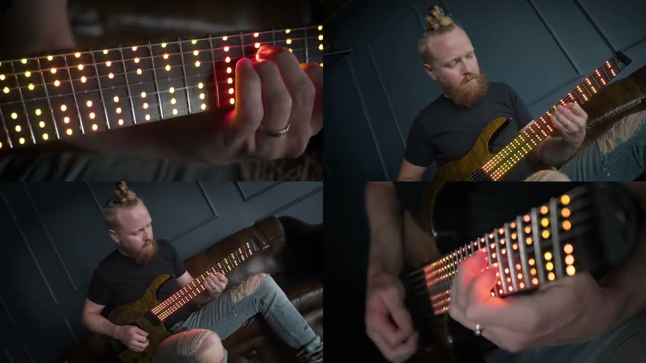 "The Land of Nod" feat. Vocalist Courtney LaPlante (168 LED GUITAR) acordes