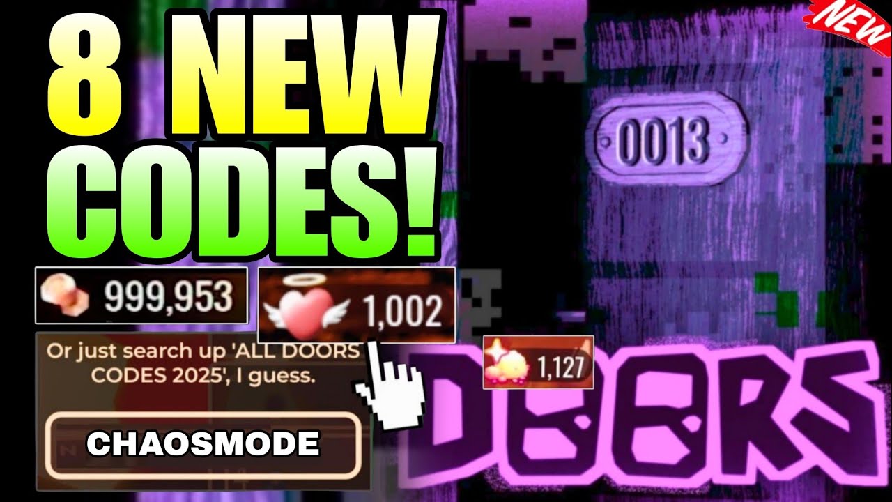 NEW CODES* ALL WORKING CODES FOR DOORS ROBLOX IN UPDATE - ROBLOX