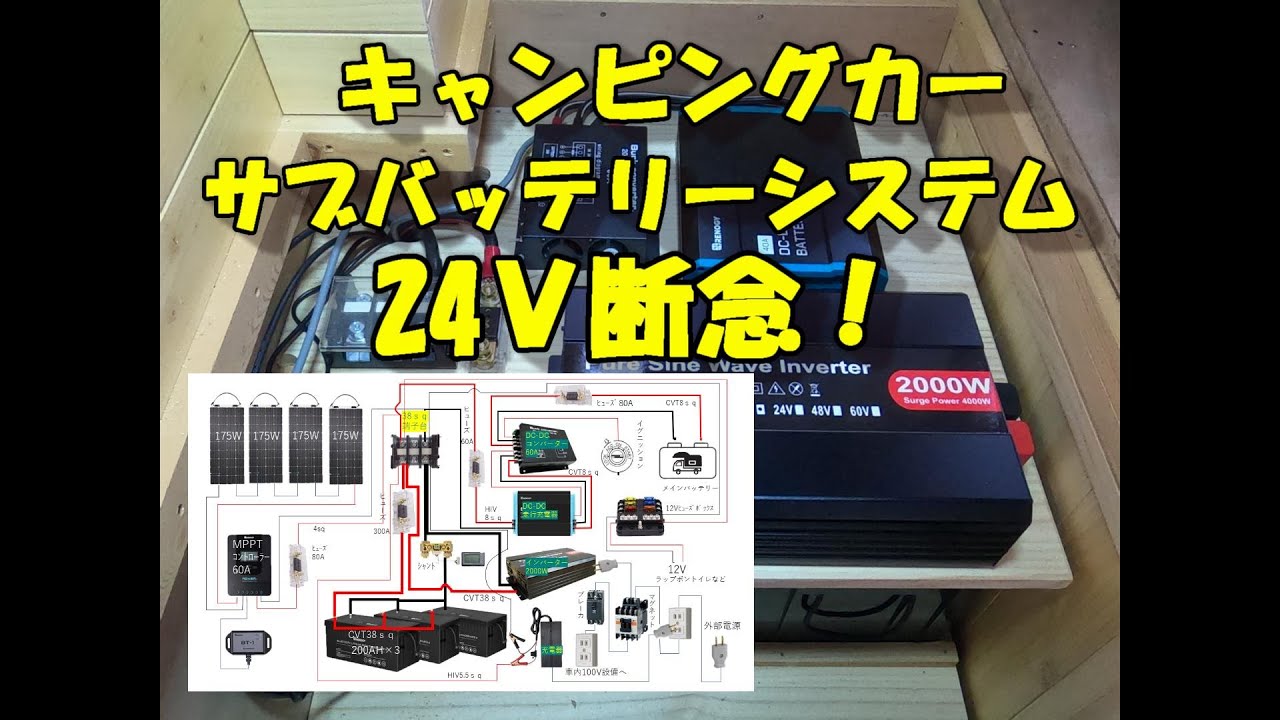 Building an electrical system for a bus converter. DC connection