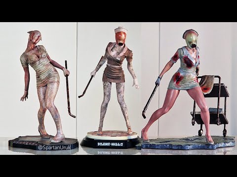 NURSE Ⅱ Silent Hill 2 Bubble Head Nurse Figure Comparison Review