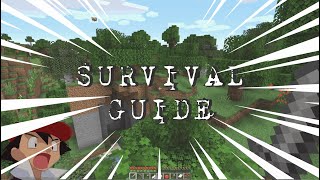 How to SURVIVE your first night in Minecraft (Tutorial Let's Play)