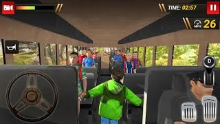 Offroad School Bus Driving Simulator 2019 | android gameplay full HD screenshot 1