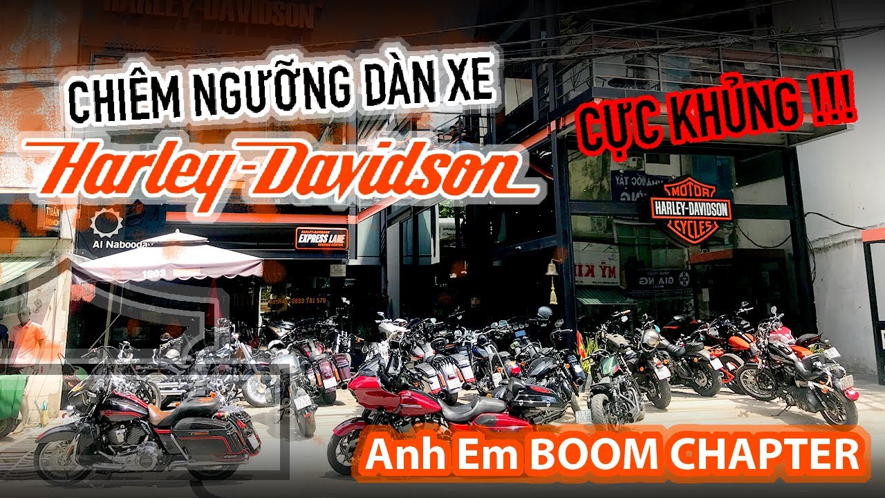 Chiêm Ngưỡng Dàn Xe Harley-Davidson Cực Khủng Hơn 30 Tỷ Tại Harley Phú Nhuận - Cùng Hưng Và Luân 😍 😍