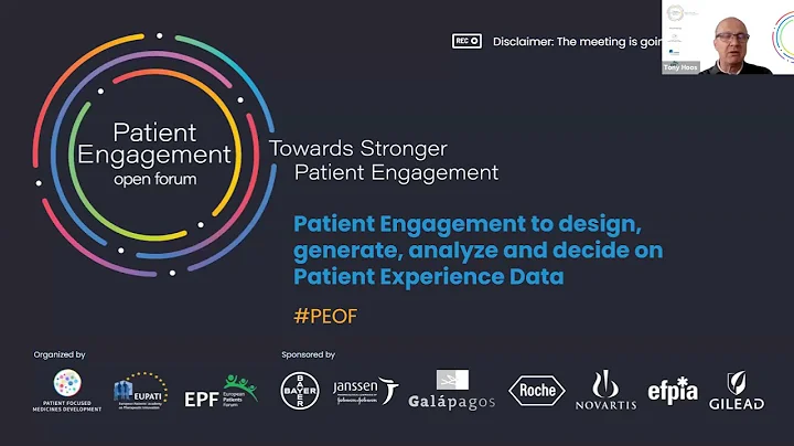 PEOF 2021: Patient Engagement to design, generate, analyze and decide on Patient Experience Data