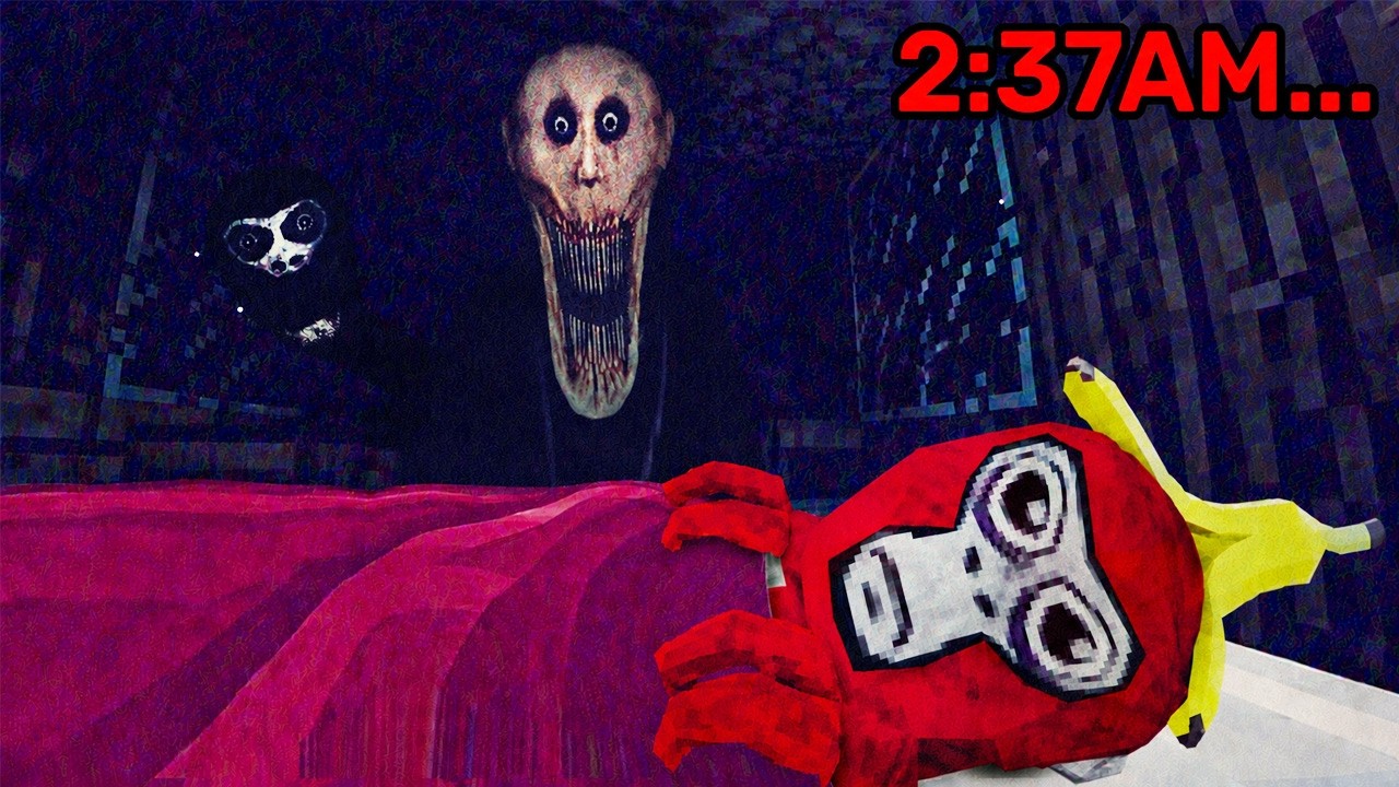 We Slept Overnight In A Gorilla Tag Ghost Code...