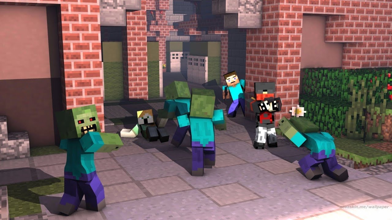 THE ZOMBIE APOCALYPSE!!! Minecraft Hypixel Zombies YouTube