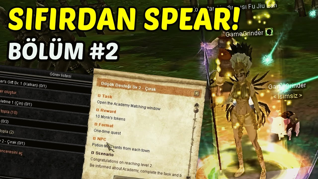 Sıfırdan Spear Serisine Başladık! | Bölüm #2 | Silkroad Online - HEBE