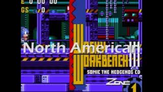 Sonic CD - Japanese vs. North American Soundtrack: Part 7 - Wacky Workbench