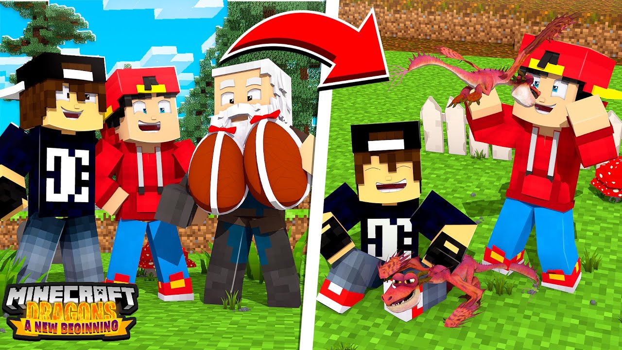 Minecraft Dragons - SPECIAL GIFTS FROM A NEW FRIEND!!!