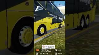 Laksana SR2 XHD Prime Scania K410 Bus Mod - Bus Simulator Indonesia - #shorts - #laksanabusmod