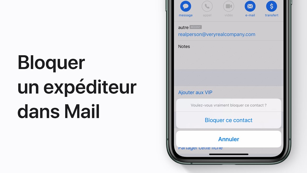 Bloquer Un Expediteur Dans Mail Apple Support Youtube Bloquer Un Expediteur Dans Mail Apple Support Youtube