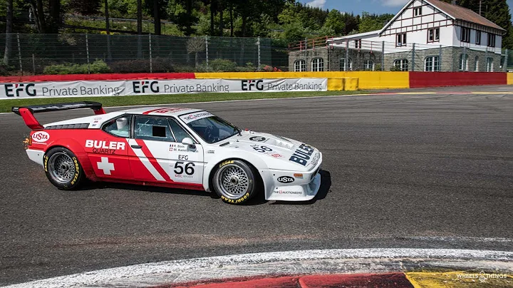Race BMW M1 @ Spa Classic 2018