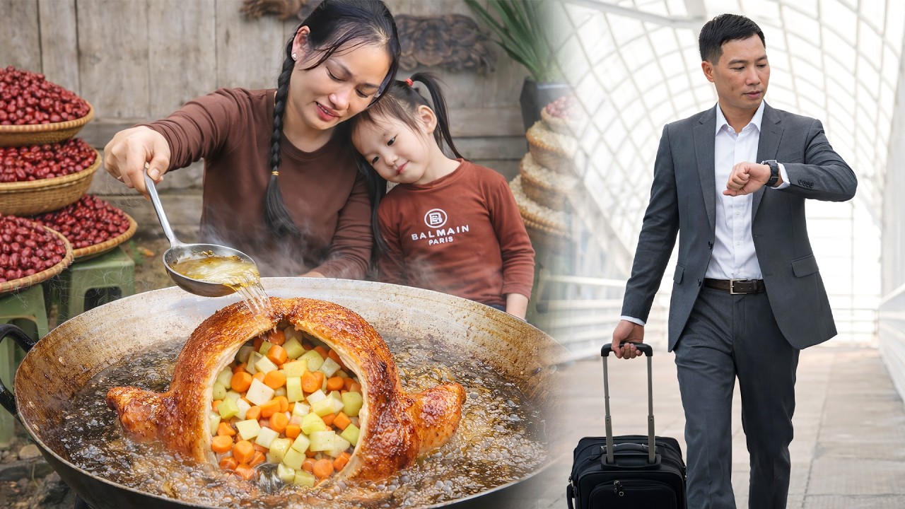 Cooking with Dried Jujubes: Braised Duck, Sesame Bread & Oatmeal Porridge for My Lovely Daughter