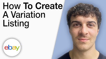How To Create a Variation Listing on eBay