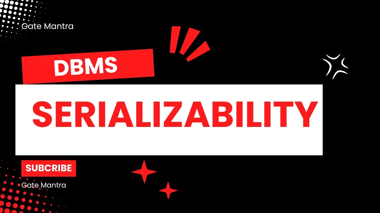 DBMS Concurrency Control | Serializability, Conflict & View ...