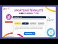 Free Articulate Storyline 360 Template Download + How to Use It | Storyline course design tips