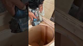 speaker box grill plate holder assembly #tutorial #woodworking #speakerbox