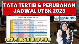 ATURAN TERBARU! TATA TERTIB & PERUBAHAN JADWAL UTBK 2023 | RESMI DARI SNPMB