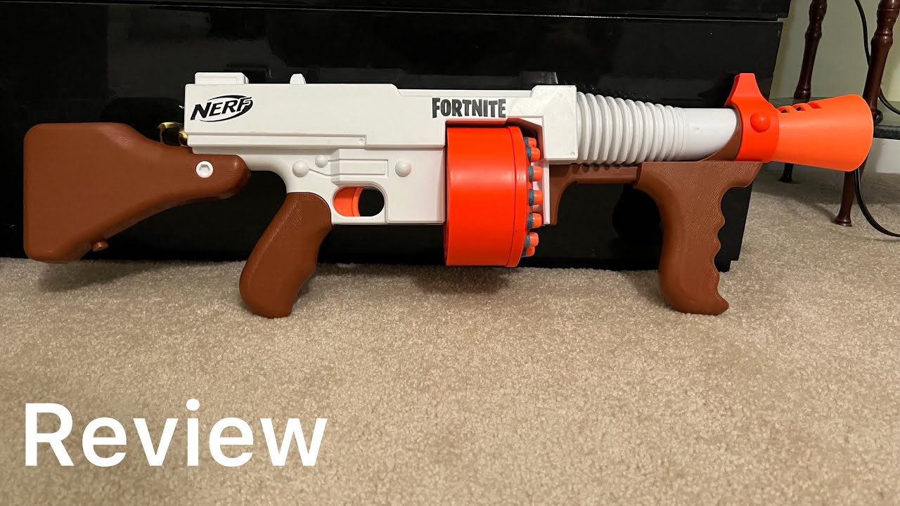 REVIEW] nerf Fortnite DG - YouTube