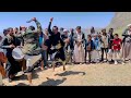 تحدي الرقص اليمني مع المزمار   جبال العود محافظة إب   