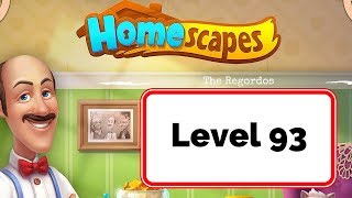 Homescapes Level 93 - No Boosters