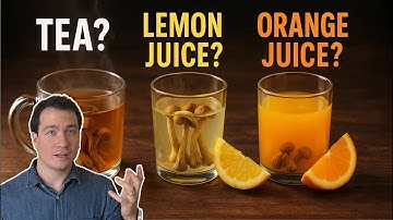 The BEST Way to Take Mushrooms? (Lemon Tek, Orange Juice, Tea, Cola, & Raw Psilocybin Mushrooms)