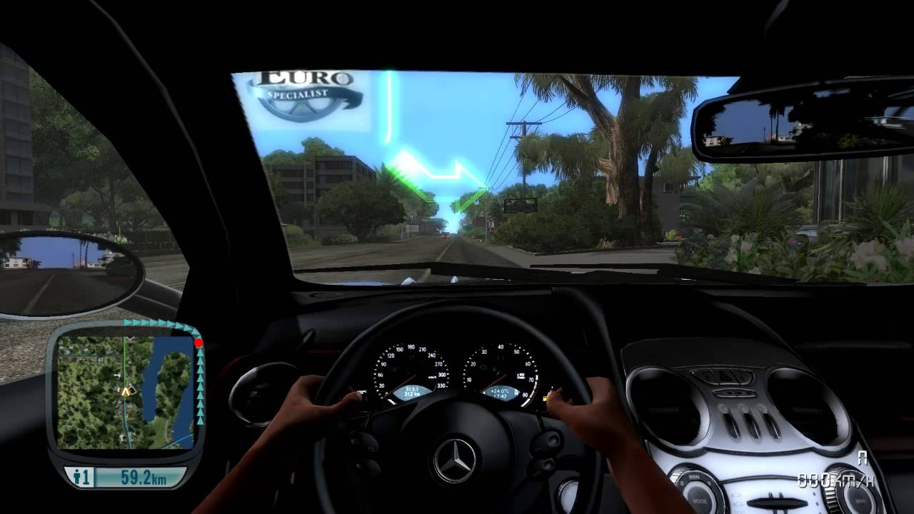 Test Drive Unlimited Gold Mercedes-Benz SLR McLaren Покатушки