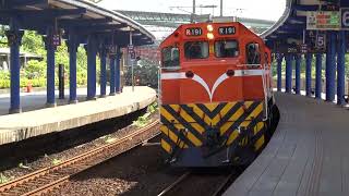 08/03/2022 台鐵 7502次 散裝貨列 本務R191柴電機車 回送R125柴電機車 八堵通過/TRA EMD G22-CU+G22-U leading manifest trian,Badu