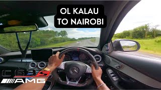 Road Trip Olkalau To Nairobi | POV Drive | GoPro | #pov