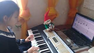 SOFT MOZART Winter Recital 2019-2020 Anna (9) plays Solo Flight screenshot 1