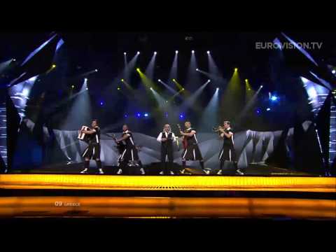 Koza Mostra feat. Agathon Iakovidis - Alcohol Is Free (Greece) - LIVE - 2013 Semi-Final (2)