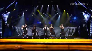 Koza Mostra feat. Agathon Iakovidis - Alcohol Is Free (Greece) - LIVE - 2013 Semi-Final (2)