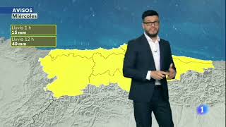 El Tiempo en Asturias con Martín Barreiro (RTVE) - 01/10/2024