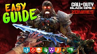ULTIMATE CITADELLE DES MORTS EASTER EGG GUIDE! BO6 ZOMBIES (ALL SWORDS + SPAWN LOCATIONS TUTORIAL)