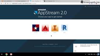 AWS -- Appstream Login screenshot 5