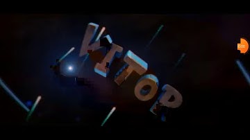 MINHA NOVA INTRO DO CANAL FICOU TOPP.INTRO COM O NOME VITOR.