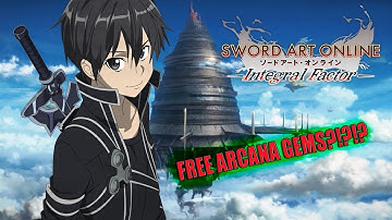 Free Arcana Gems Given In SAO Integral Factor???