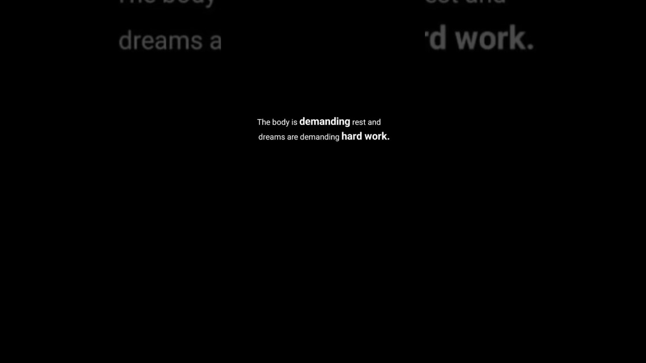 demanding hard work 🔥 