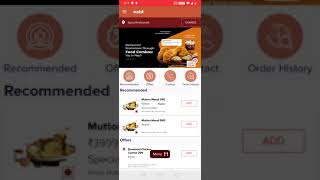 food delivery app demo screenshot 5