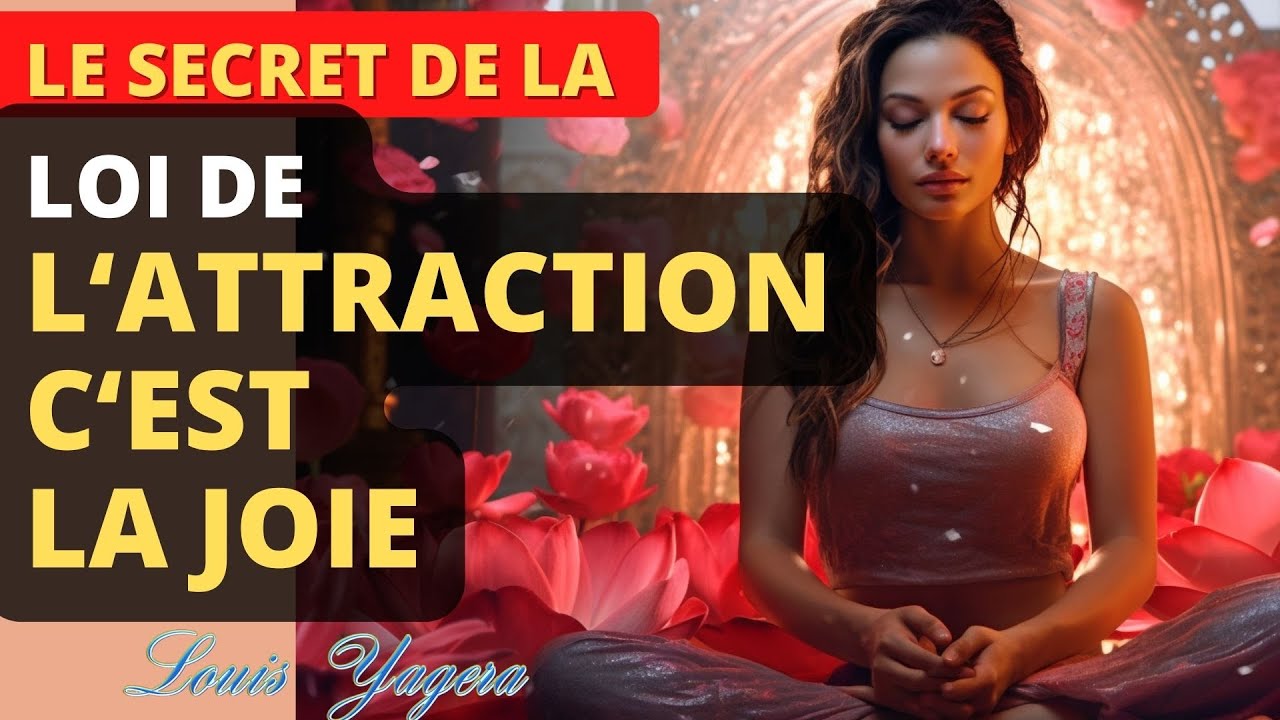 Le secret de la loi de l'attraction c'est la joie - YouTube