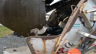 Details 4 Yard of Restaurant waste in the hopper - Rearload Garbagetruck POV Update
