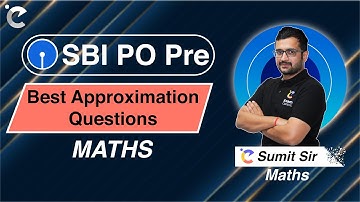 SBI PO Prelim | Best Approximation Questions | Sumit Sir Maths | Exam Centric | LIVE🔴