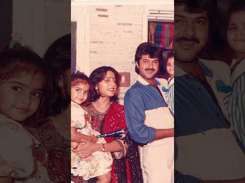 Anil Kapoor Cute Family SUNITA Wife SONAM RIA KAPOOR Daughter HARSHWARDHAN Son