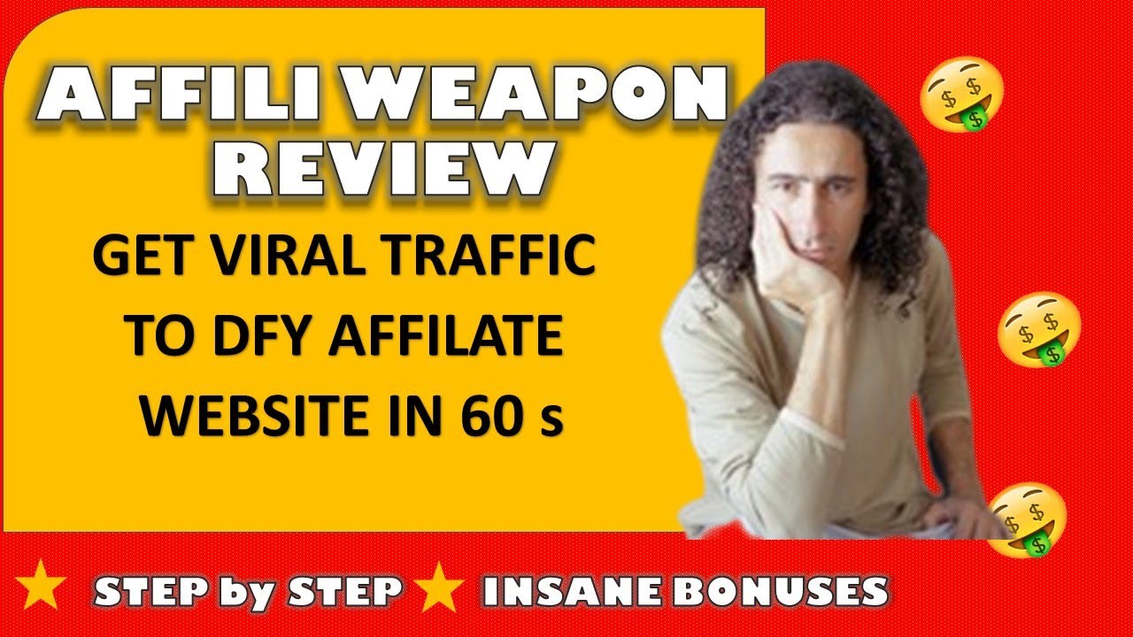 AffiliWeapon review demo bonus 🎥 Affili Weapon Bonus👉 Make money with Viral Affiliate Websites
