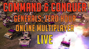 LIVE | 1v1 PROS & FFA & 2v2 CW | C&C Generals Zero Hour Livestream