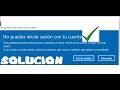 REPARAR INICIO DE SECCION EN WINDOWS / CUENTAS DE USUARIO DAÑADA