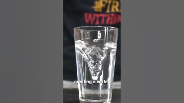 Can two batteries make water spin? #shorts